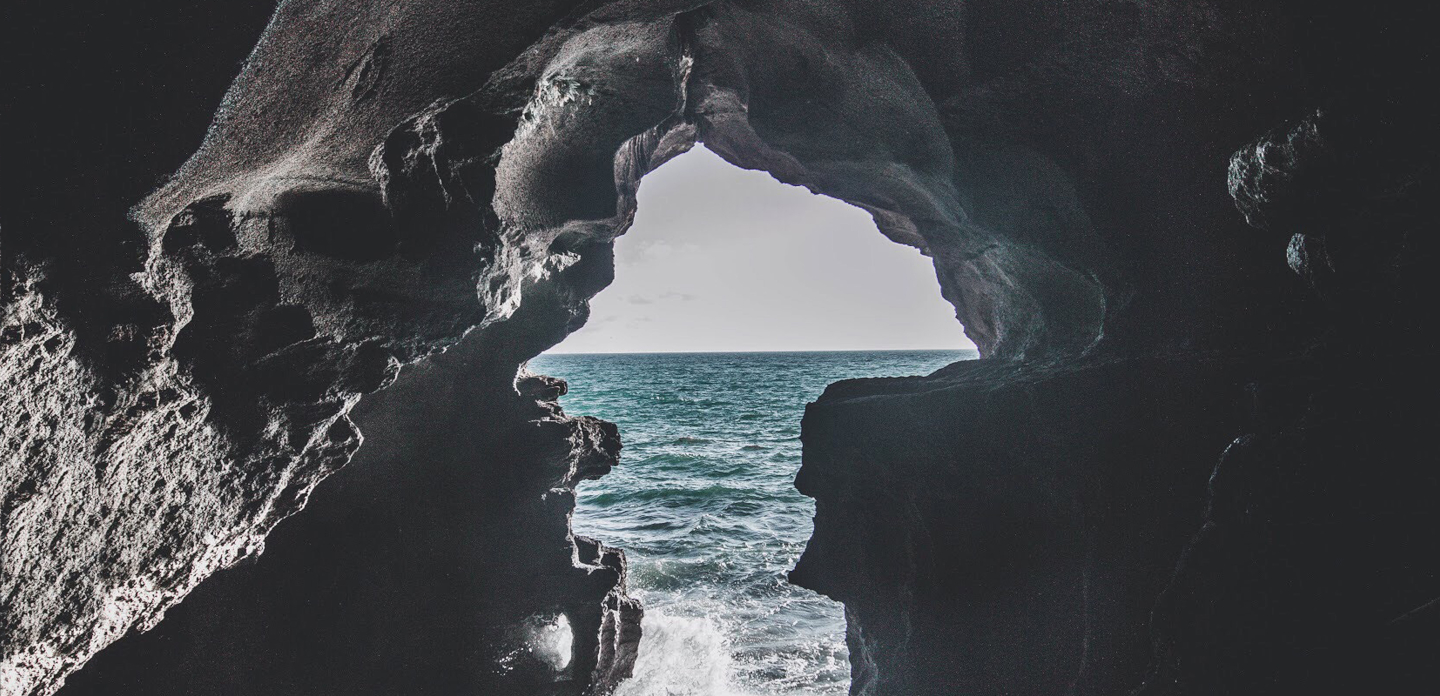 Scenic picture of treasure cave